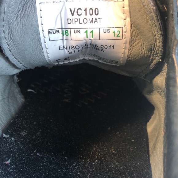 NWOT V12 Footwear Steel Toe Oxford Work Shoes - Picture 5 of 8